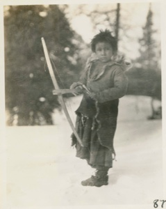 Image of Nascopie Indian [Innu] boy